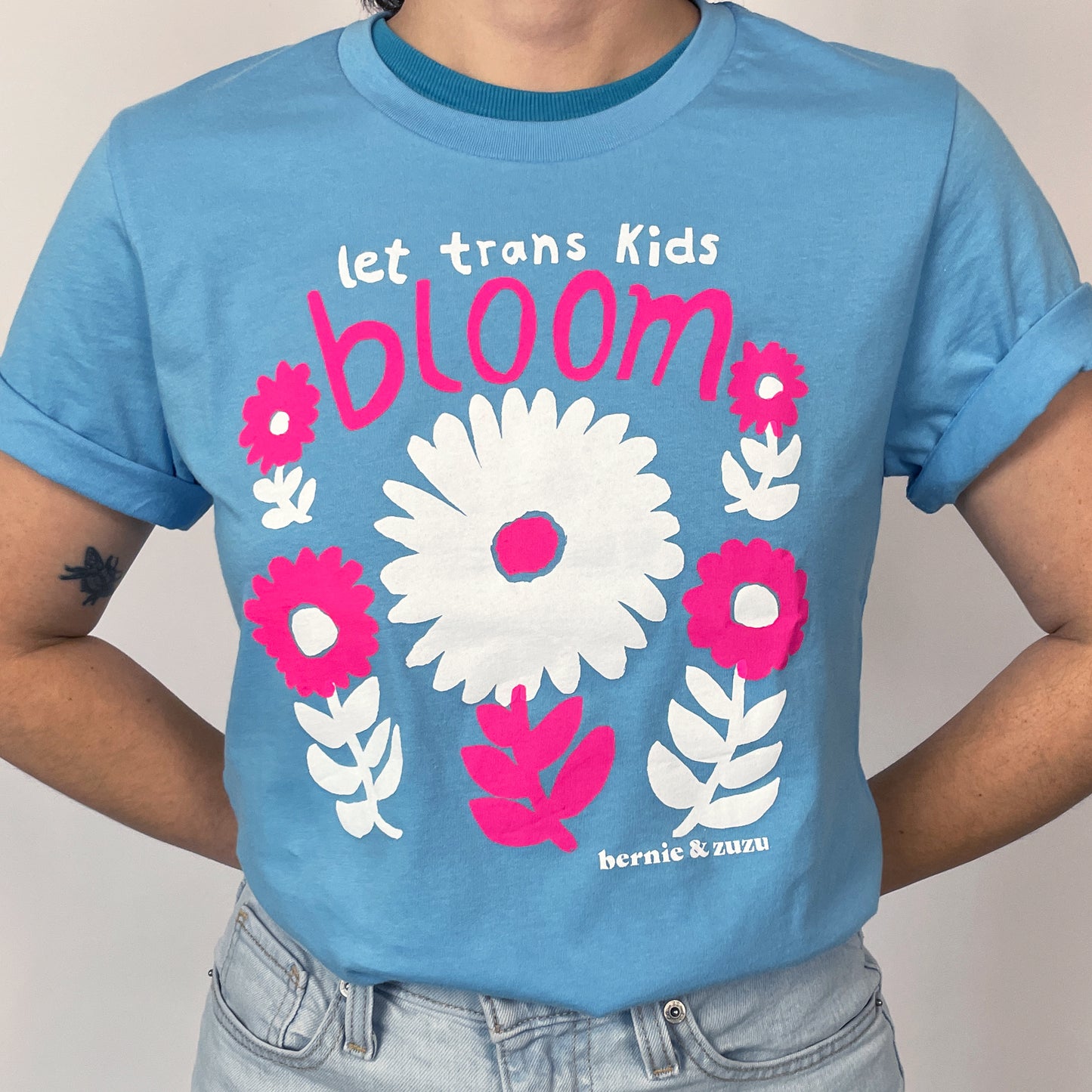 Let Trans Kids Bloom T-shirt