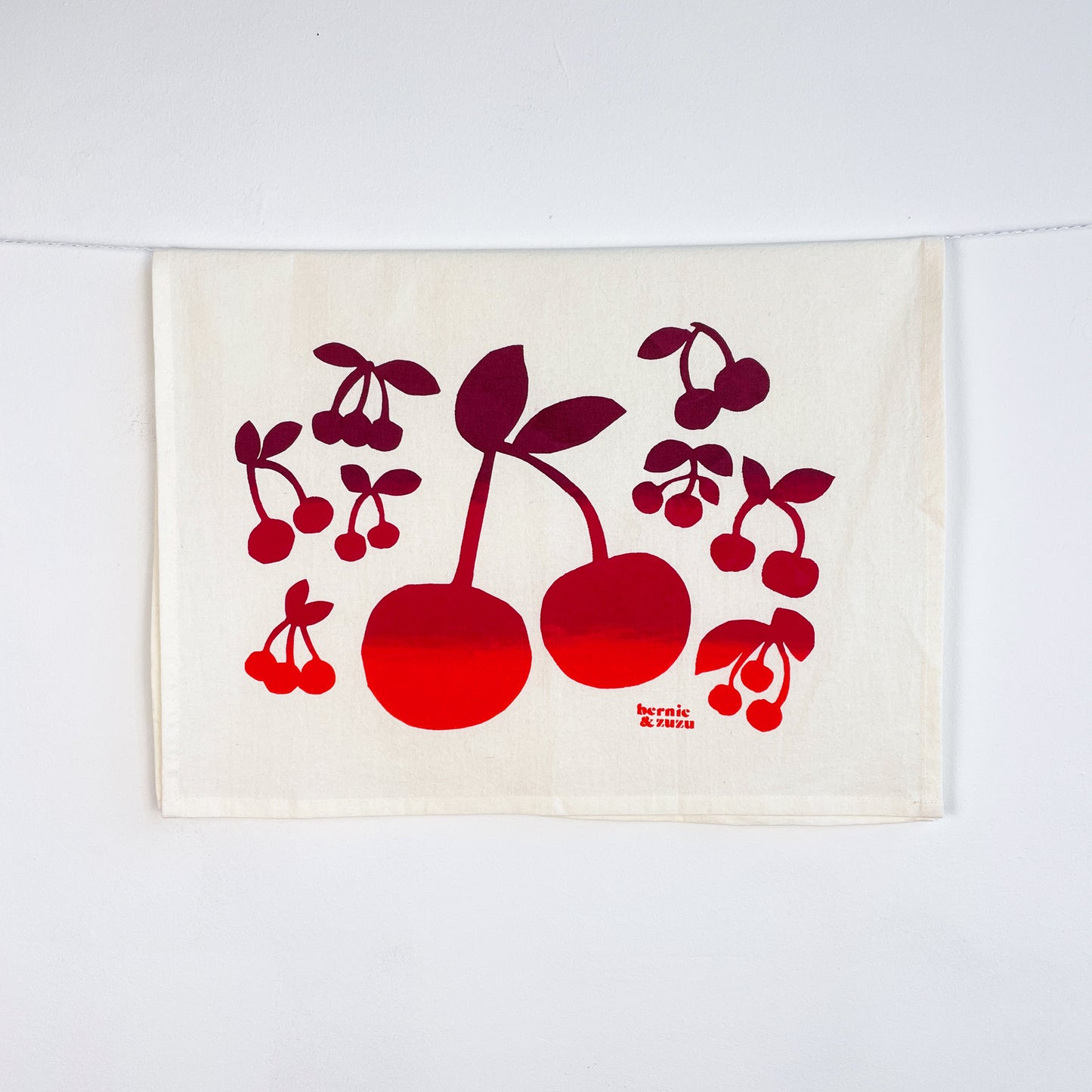 Cherry Tea Towel