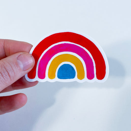 rainbow sticker