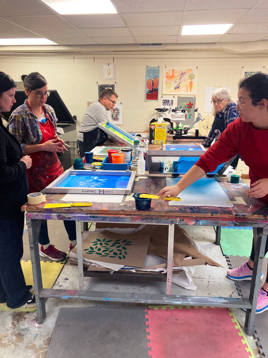 Intro to Screen Printing Workshop