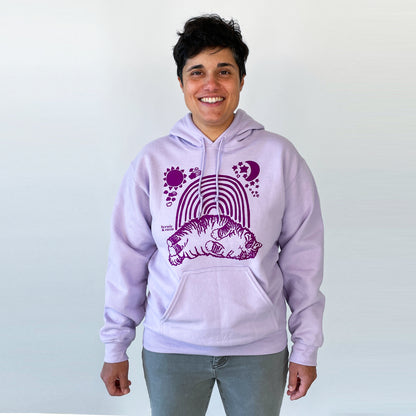 Rainbow Cat Hoodie Sweatshirt