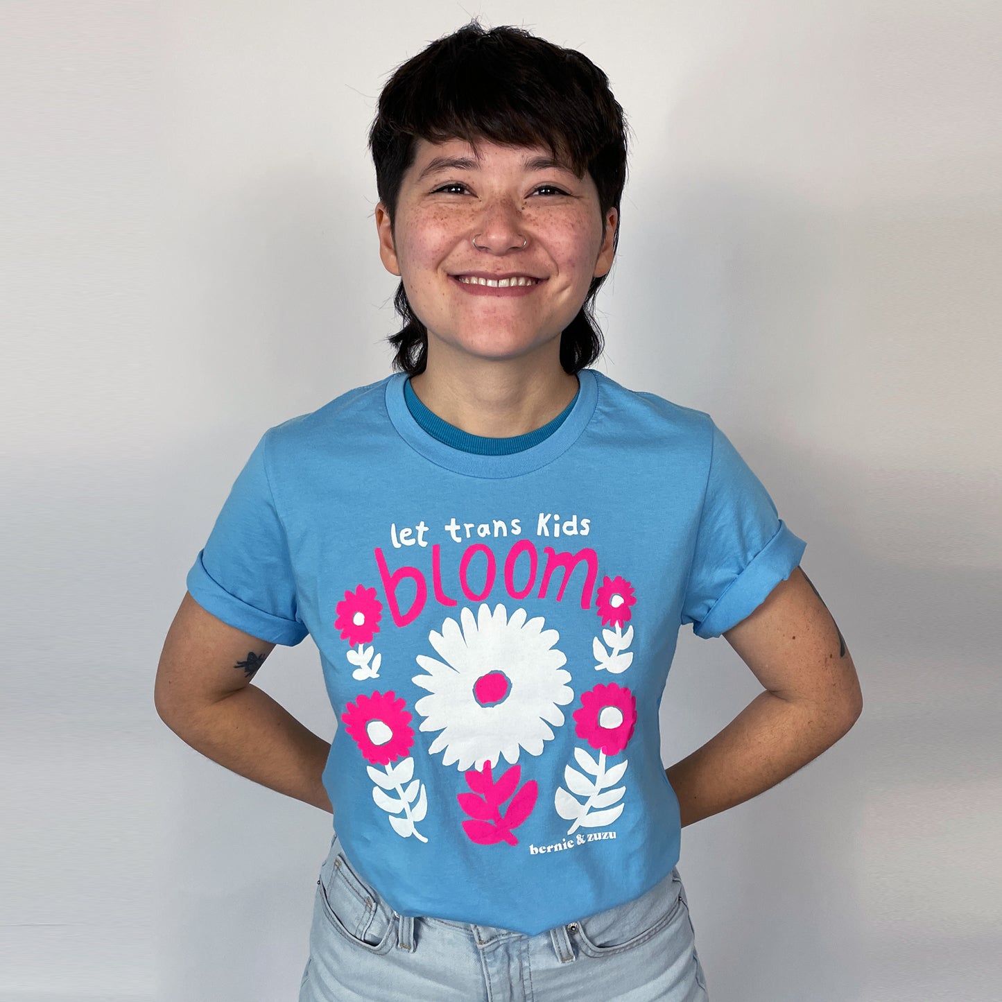 Let Trans Kids Bloom T-shirt