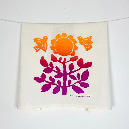 Sunshine Birdies Kitchen Towel