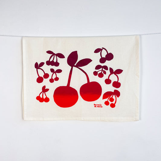 Cherry Tea Towel