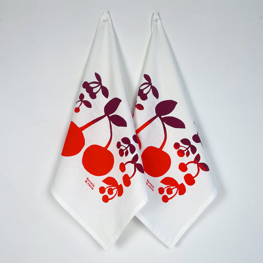 Cherry Napkin Set of 2