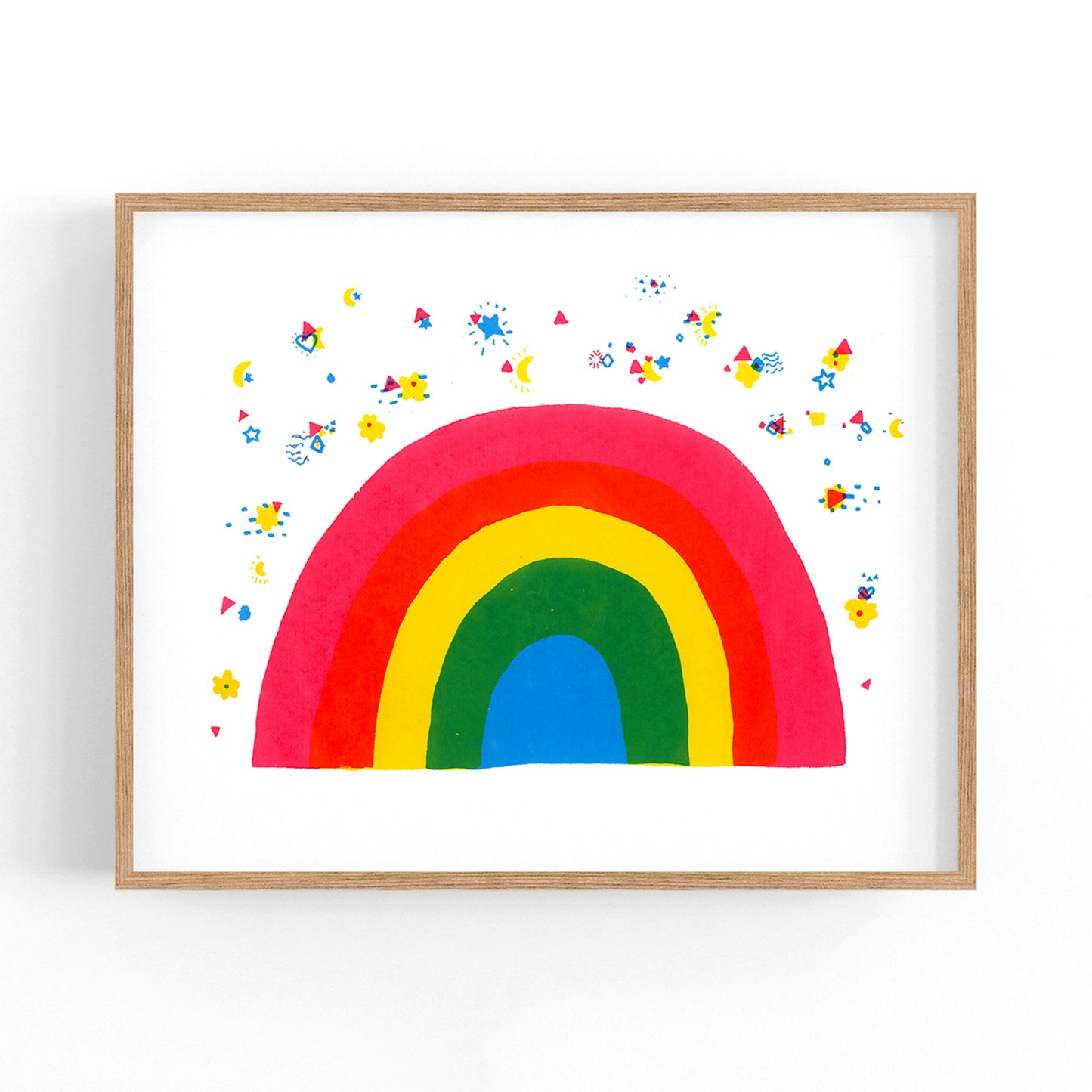 Rainbow Charms Print