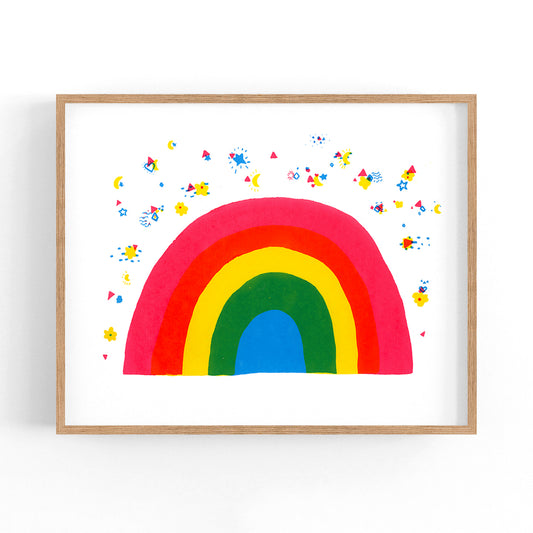 rainbow charms | digital print