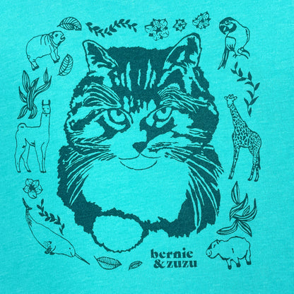 Cat and Friends T-Shirt