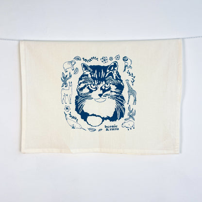 Cat and Friends Kitchen Towel