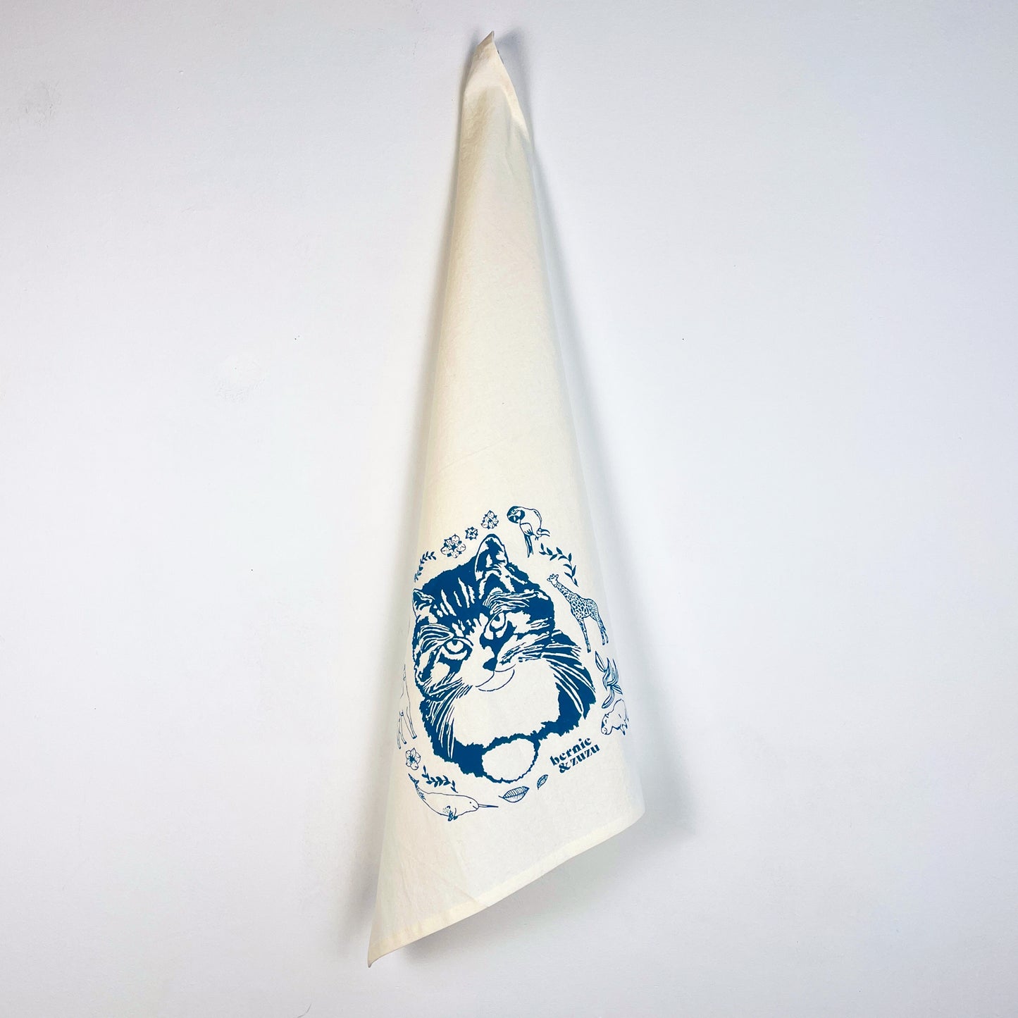 Cat and Friends Kitchen Towel