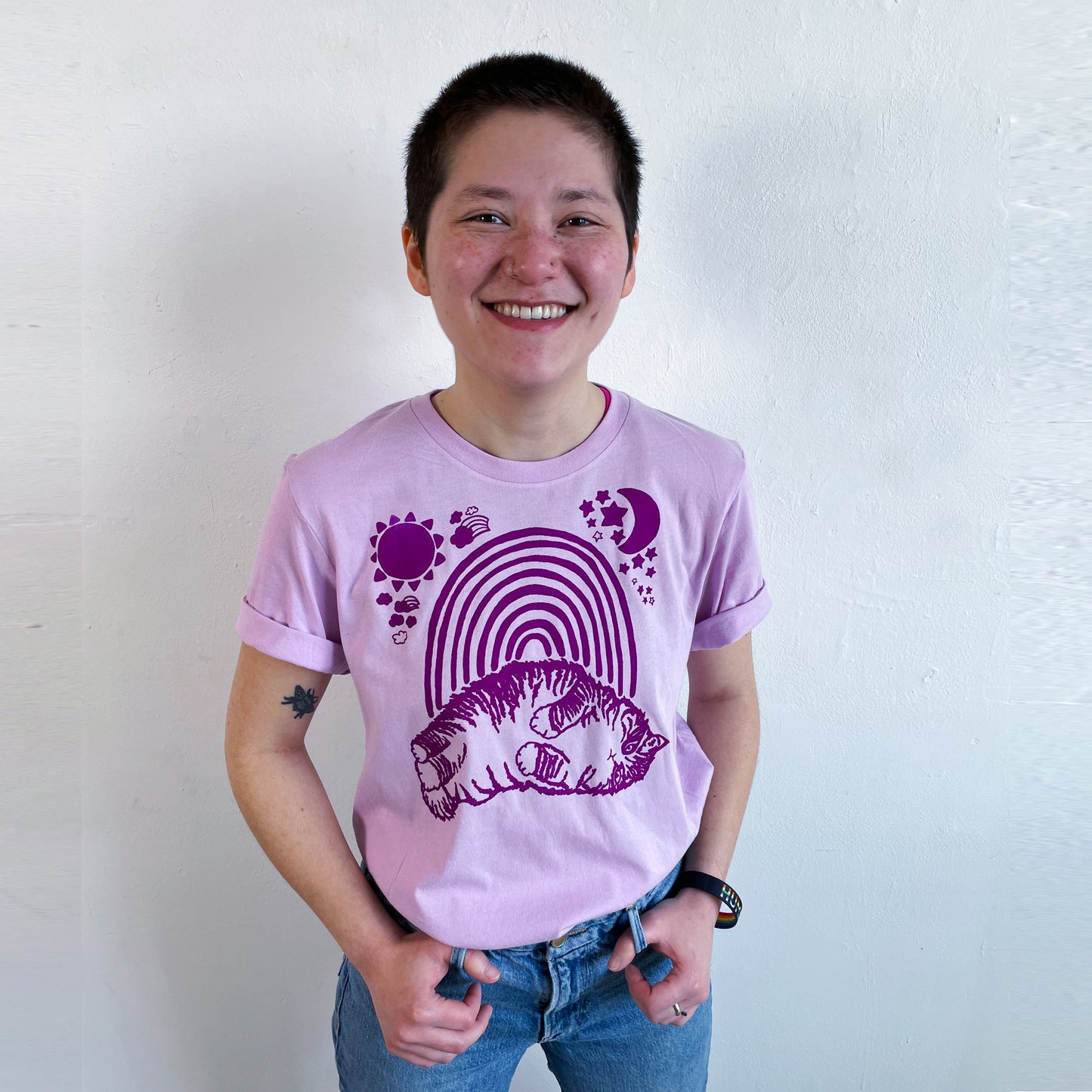 Rainbow Cat T-Shirt