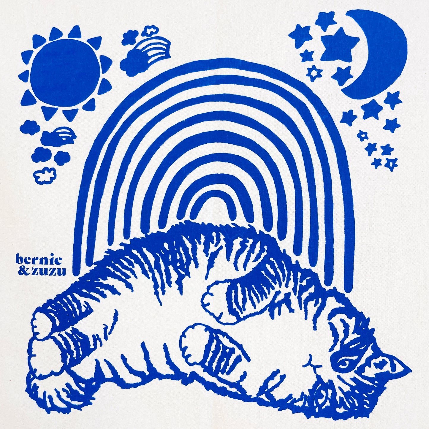 Rainbow Cat Kitchen Towel