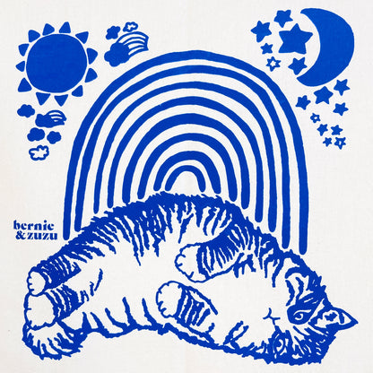 Rainbow Cat Kitchen Towel