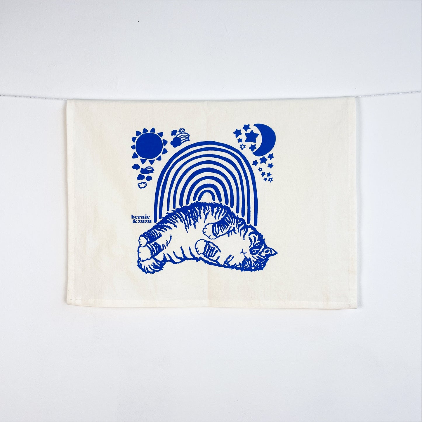 Rainbow Cat Kitchen Towel