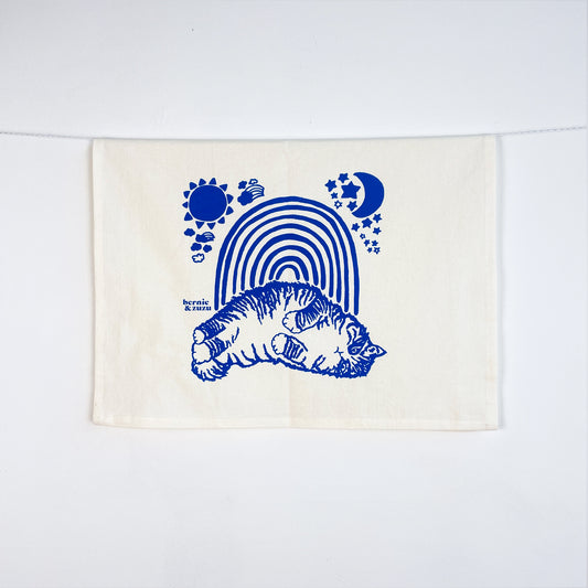 Rainbow Cat Kitchen Towel