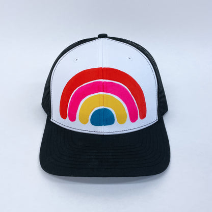 Rainbow Trucker Hat | Unique, Hand Painted